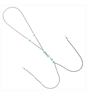 Прикраса для сосків Art of Sex - Nipple Clamps Arrow, колір м'ятний