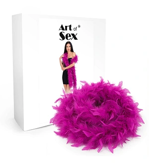 Боа з пір’я Art of Sex, довжина 2 метри, колір маджента