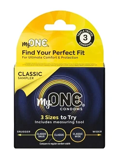 Презервативи MyONE Classic Sampler 3 шт, картонна коробка