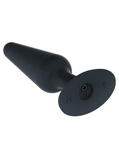 Анальна пробка з вібрацією Dorcel Best Vibe Plug M, макс. діаметр 4,1см, soft-touch силікон