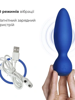 Анальна вібропробка Adrien Lastic Little Rocket макс. діаметр 3,5 см, soft-touch