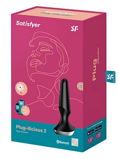 Анальна смарт-вібропробка Satisfyer Plug-ilicious 2