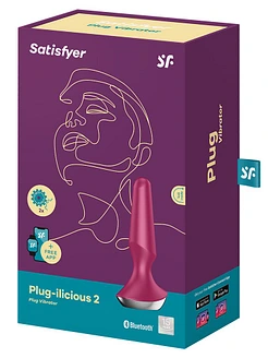 Анальна смарт-вібропробка Satisfyer Plug-ilicious 2