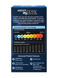 Презервативи MyONE Super Snug 10 шт, картонна коробка