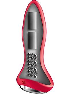 Анальна смарт-вібропробка із перлинним масажем Satisfyer Rotator Plug 1+
