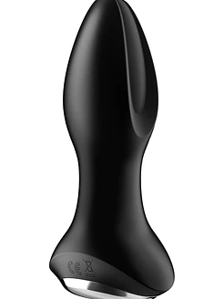 Анальна смарт-вібропробка із перлинним масажем Satisfyer Rotator Plug 2+