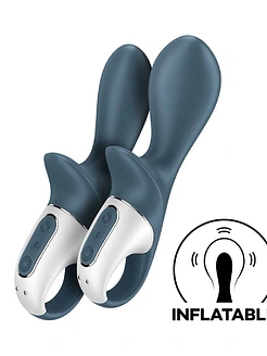 Анальний вібратор надувний Satisfyer Air Pump Booty 2