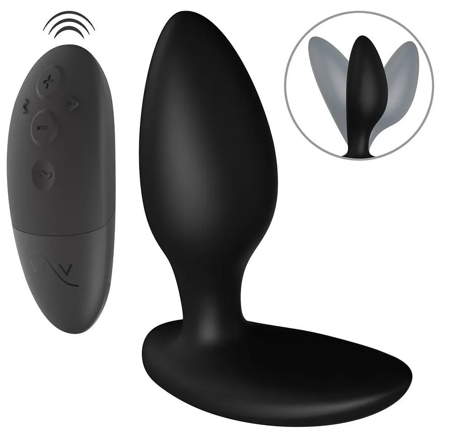 Анальна смарт-вібропробка We-Vibe Ditto+, 10 режимів, пульт ДК