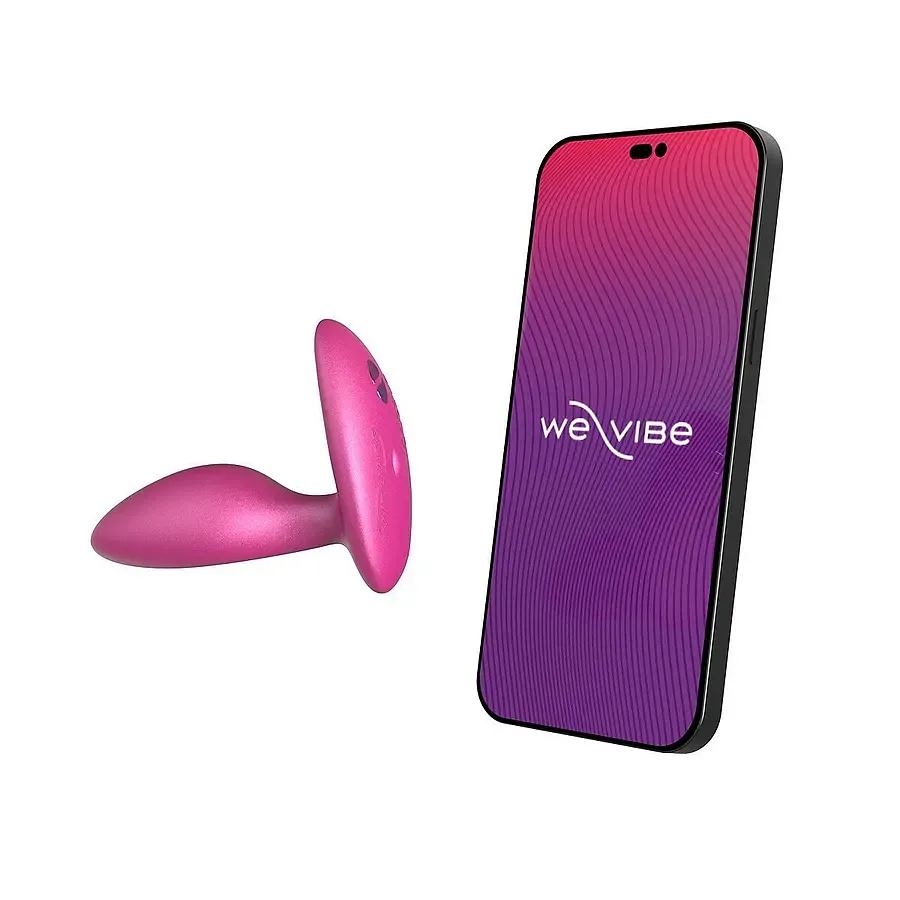Анальна смарт-вібропробка We-Vibe Ditto+, 10 режимів, пульт ДК