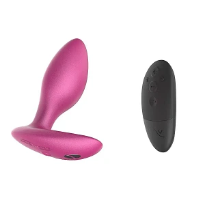 Анальна смарт-вібропробка We-Vibe Ditto+, 10 режимів, пульт ДК