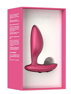 Анальна смарт-вібропробка We-Vibe Ditto+, 10 режимів, пульт ДК