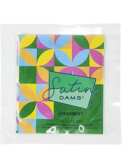 Латексна серветка Satin Dams Spearmint 1 шт