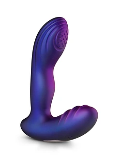 Анальна вібропробка з пульсацією Hueman - Galaxy Tapping Buttplug