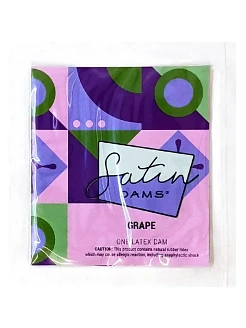 Латексна серветка Satin Dams Grape 1 шт