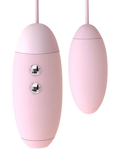 Вакуумний стимулятор з віброяйцем 2-в-1 KISSTOY Miss VV Pink