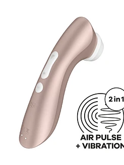 Вакуумний кліторальний стимулятор Satisfyer Pro 2+ Vibration з вібрацією