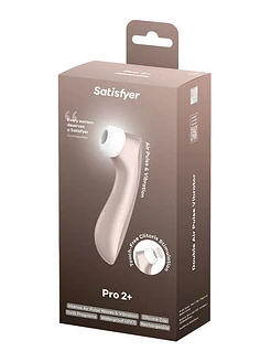 Вакуумний кліторальний стимулятор Satisfyer Pro 2+ Vibration з вібрацією