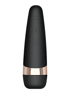 Вакуумний кліторальний стимулятор Satisfyer Pro 3 Vibration з вібрацією та дуже м’яким кінчиком