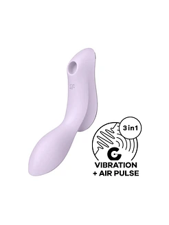Вакуумний стимулятор з вібрацією Satisfyer Curvy Trinity 2