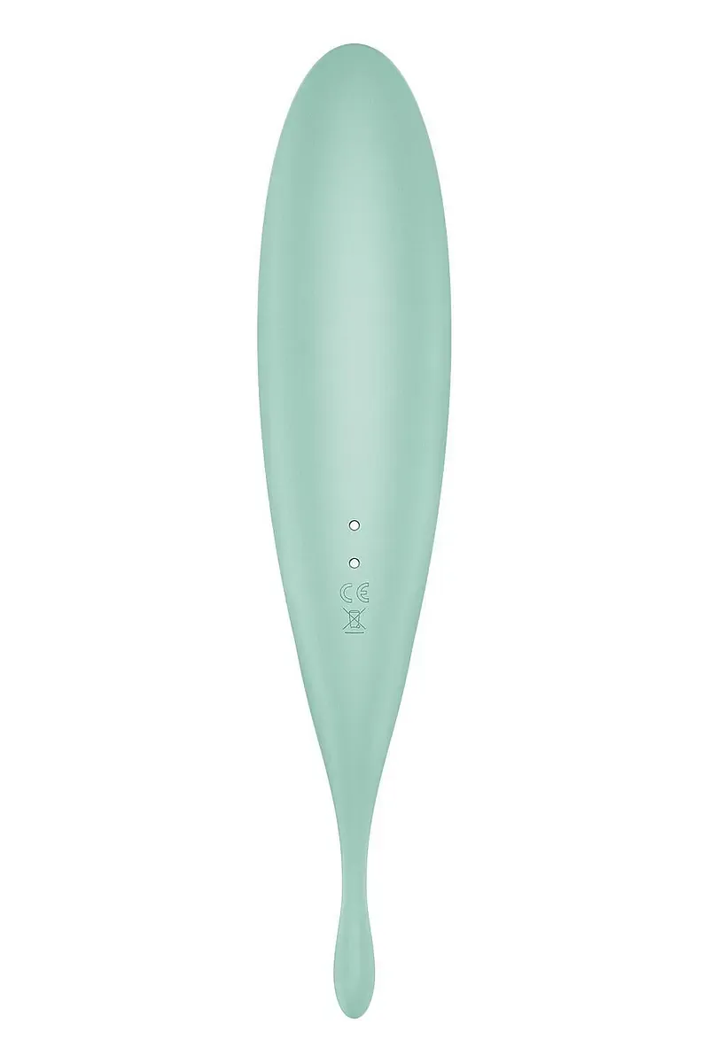 Смарт-вібратор для клітора з вакуумною стимуляцією Satisfyer Twirling Pro+ Mint