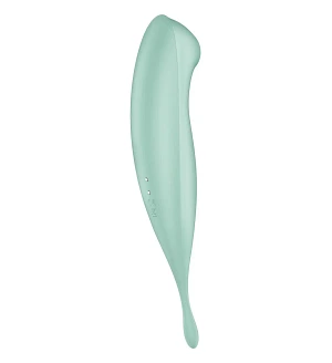 Смарт-вібратор для клітора з вакуумною стимуляцією Satisfyer Twirling Pro+ Mint