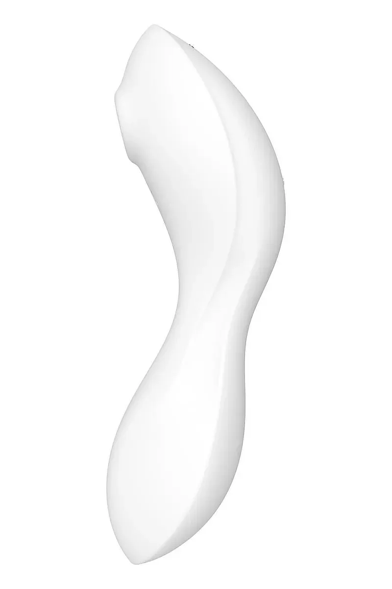 Вакуумний смарт-стимулятор із вібрацією Satisfyer Curvy Trinity 5, керування зі смартфона