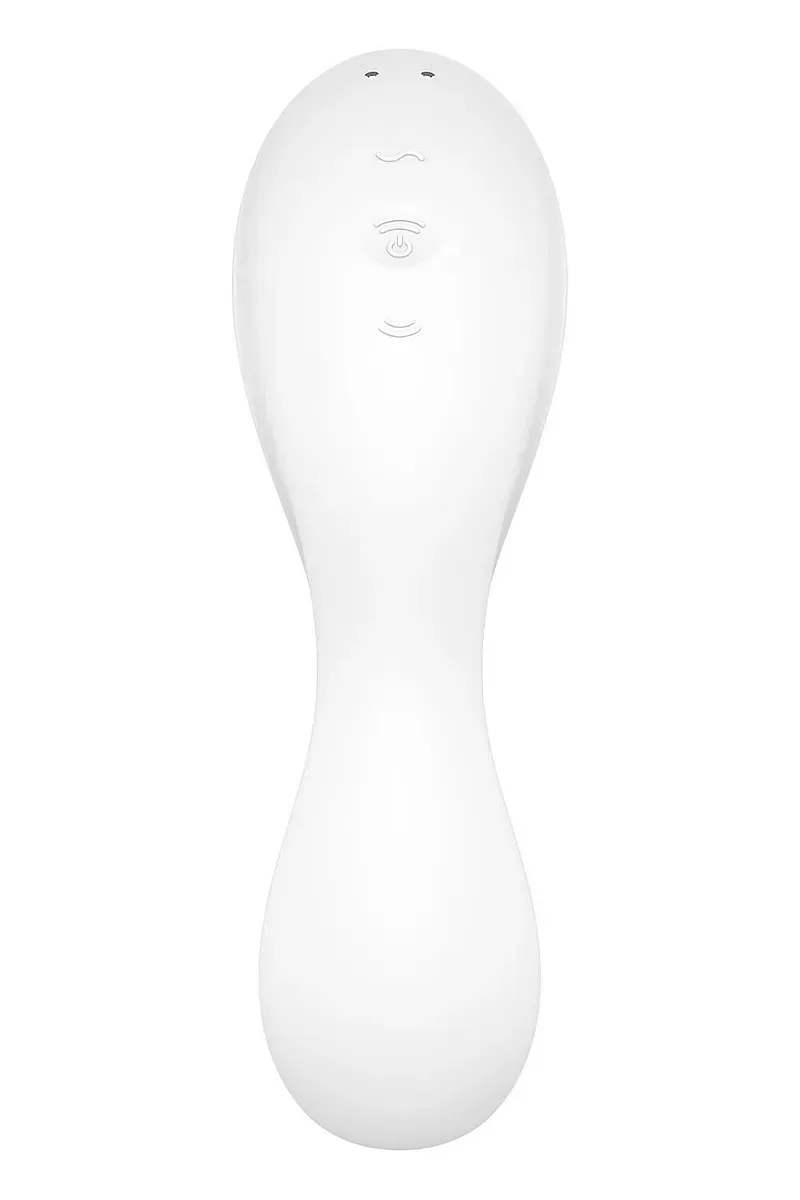 Вакуумний смарт-стимулятор із вібрацією Satisfyer Curvy Trinity 5, керування зі смартфона