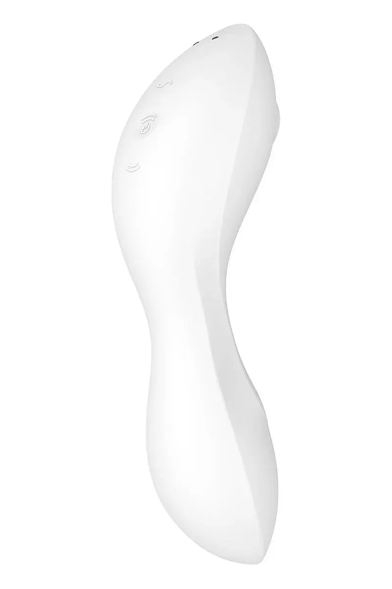 Вакуумний смарт-стимулятор із вібрацією Satisfyer Curvy Trinity 5, керування зі смартфона