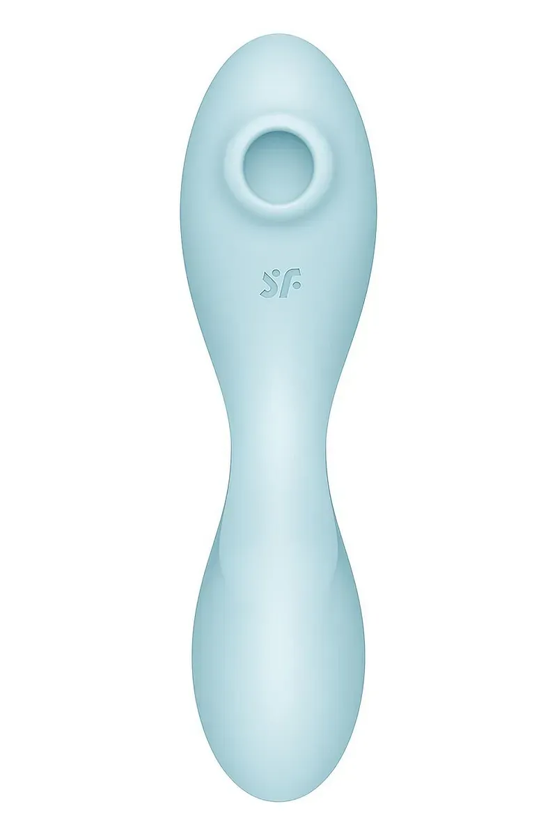 Вакуумний смарт-стимулятор із вібрацією Satisfyer Curvy Trinity 5, керування зі смартфона