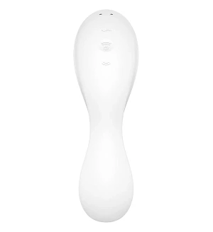 Вакуумний смарт-стимулятор із вібрацією Satisfyer Curvy Trinity 5, керування зі смартфона