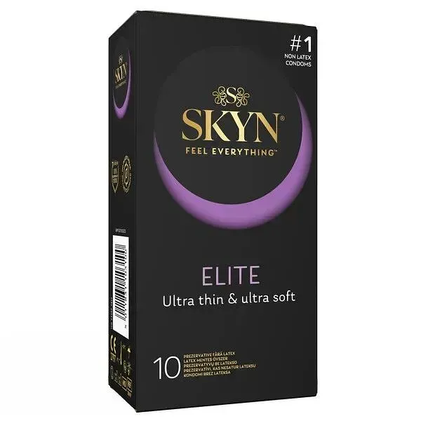 Безлатексні преміум-презервативи SKYN Elite 10 шт, ультратонкі