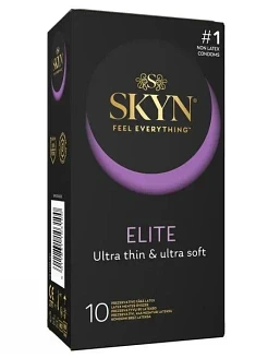 Безлатексні преміум-презервативи SKYN Elite 10 шт, ультратонкі