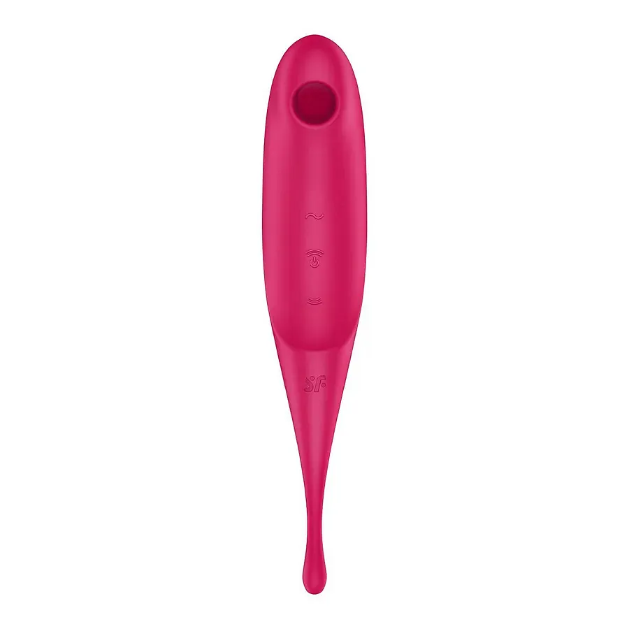 Вібратор для клітора з вакуумною стимуляцією Satisfyer Twirling Pro