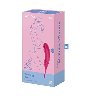 Вібратор для клітора з вакуумною стимуляцією Satisfyer Twirling Pro