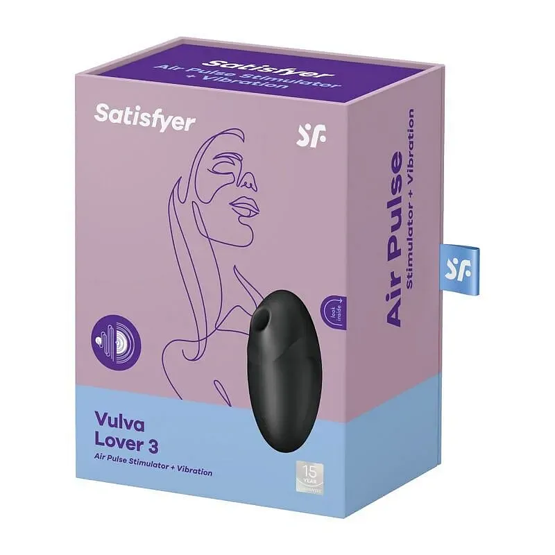 Вакуумний стимулятор з вібрацією Satisfyer Vulva Lover 3