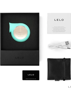 Звуковий стимулятор клітора LELO Sila Aqua, широкий м’який розтруб