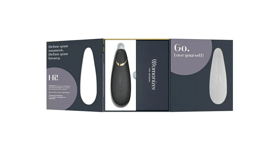 Вакуумний кліторальний стимулятор Womanizer Premium 2 -, функції Autopilot та Smart Silence