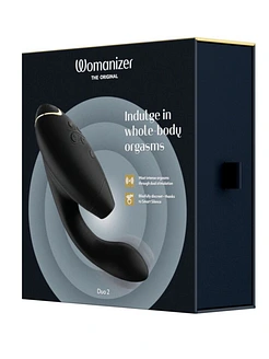 Подвійний вакуумний кліторальний стимулятор Womanizer Duo 2 -, незалежні мотори