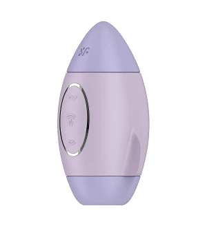 Вакуумний стимулятор з вібрацією Satisfyer Mission Control, 2 незалежні мотори