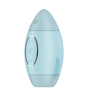Вакуумний стимулятор з вібрацією Satisfyer Mission Control, 2 незалежні мотори