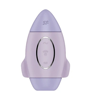 Вакуумний стимулятор з вібрацією Satisfyer Mission Control, 2 незалежні мотори