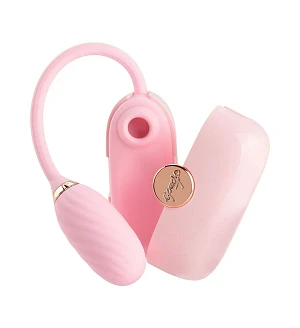 Вакуумний кліторальний стимулятор Otouch Louis Vibrate з віброяйцем, у кейсі