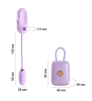 Вакуумний кліторальний стимулятор Otouch Louis Vibrate з віброяйцем, у кейсі