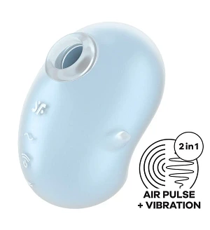 Вакуумний кліторальний стимулятор з вібрацією Satisfyer Cutie Ghost