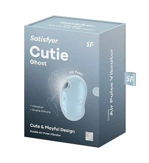 Вакуумний кліторальний стимулятор з вібрацією Satisfyer Cutie Ghost