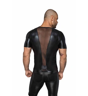 Футболка з мокрим ефектом Noir Handmade H056 Men's T-shirt made of powerwetlook, L
