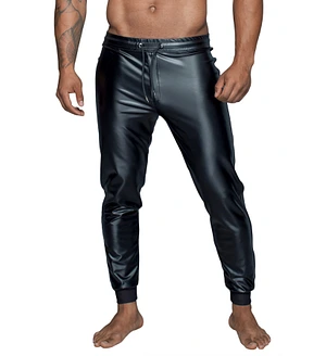 Чоловічі трегінси Noir Handmade H063 Powerwetlook treggings, XXL, мокрий ефект