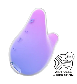 Вакуумний кліторальний стимулятор з вібрацією Satisfyer Mermaid Vibes /, 2 мотори