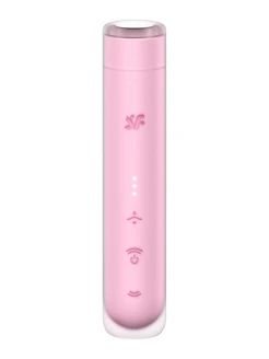 Вакуумний стимулятор Satisfyer First Kiss, технологія 3D Air Pulse, 30 режимів, подвійний силікон