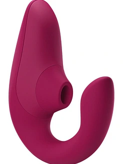 Вагінально-кліторальний стимулятор Womanizer Blend Vibrant, вібрація + вакуум, 2 мотори
